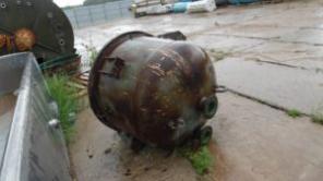 Сборник эмалированный, объем — 0,63 куб.м.