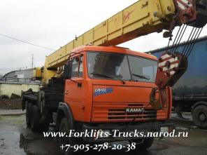 Автокран б/у Ивановец б/у ,грузоподъемность 25 тонн