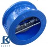 .Клапан обратный KVANT межфланцевый двустворчатый Ду40-1200.