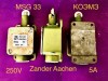 Концевой выключатель с роликом Zander Aachen type MSG 33